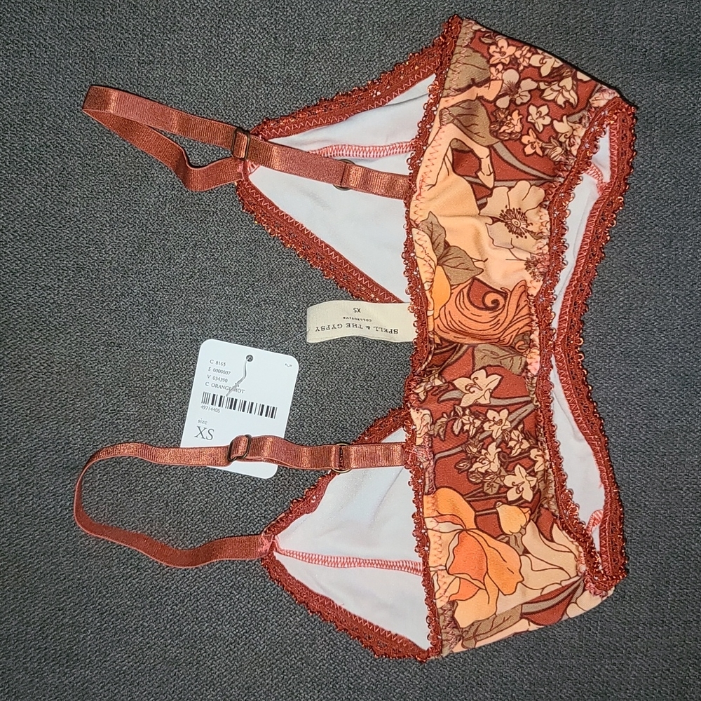 New spell Amethyst bralette amber copper bra XS FP - Picture 14 of 16